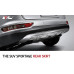 tuon suv rear skirt set kia sportage  2013-16