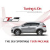tuon suv rear skirt set kia sportage  2013-16