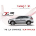 tuon suv front skirt set for kia sportage 2015-16