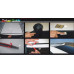 artx glass wing spoiler for chevrolet malibu 2012-14