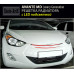 artx led luxury tuning grille set hyundai elantra 2010-13
