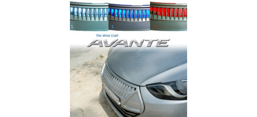 artx-led radiator tuning grille hyundai elantra 2010-13