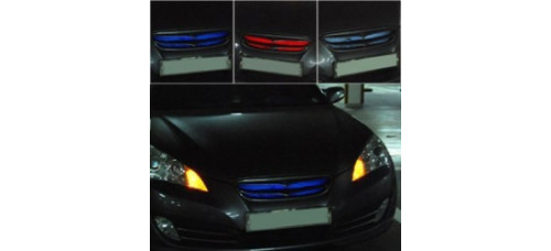 artx led luxury grille hyundai genesis coupe 2008-11 artx led luxury grille hyundai genesis coupe 2008-11