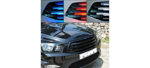 artx lux led tuning grille ssangyong korando 2012-15