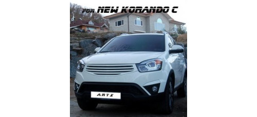 artx lux tuning grille ssangyong korando c 2014-17