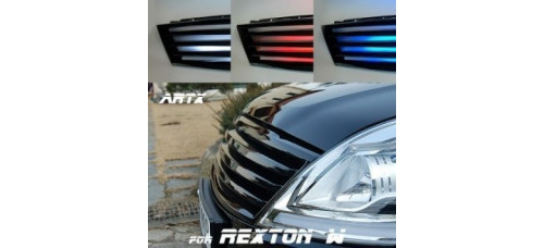 artx led luxury tuning grille ssangyong rexton w 2012-14