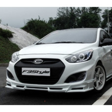 F3STYLE FRONT AND SIDE BODY KIT HYUNDAI ACCENT 2010-13
