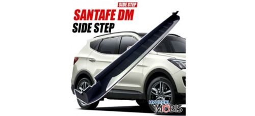 mobis side running board steps hyundai santa fe 2013-15 mobis side running board steps hyundai santa fe 2013-15