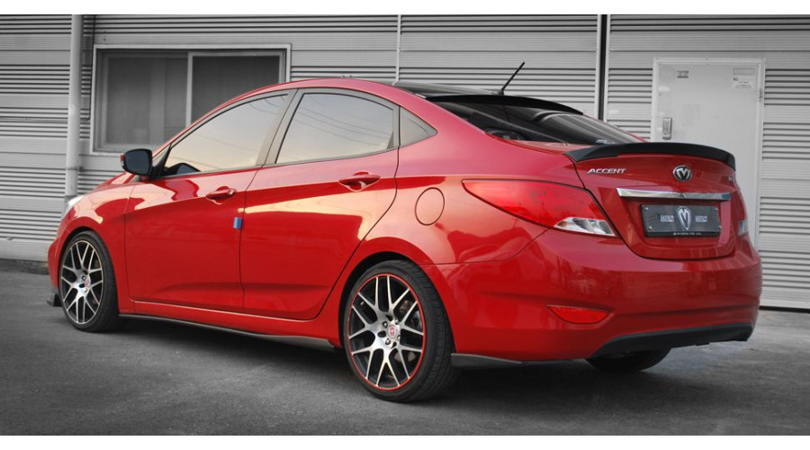M&S FULL BODY KIT AERO PARTS HYUNDAI ACCENT 2012-16