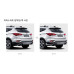 tuix rear skirt bumper hyundai santa fe 2016-17
