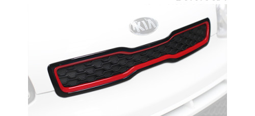 tuon all-new front radiator grille set for kia soul 2013-16