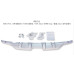 ssangyong rear skid plate for tivoli 2014-17