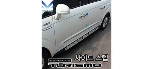 side steps running boad ssangyong turismo 2012-19 side steps running boad ssangyong turismo 2012-19