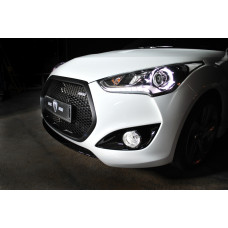 M&S FRONT RADIATOR GRILLE HYNDAI VELOSTER 2012-17