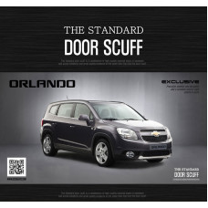 AL DOOR SILL SCUFF PLATES CHEVROLET ORLANDO 2011-14