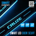 led door sill scuff plates chevrolet cruze 2011-14 led door sill scuff plates chevrolet cruze 2011-14
