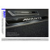 smart led door sill scuff plates hyundai elantra 2013-15 smart led door sill scuff plates hyundai elantra 2013-15