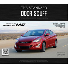 STANDARD AL DOOR SILL SCUFF PLATES HYUNDAI ELANTRA 2010-15