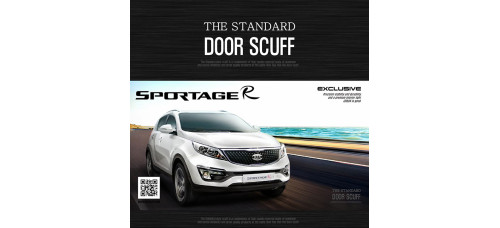 standard al door sill scuff plates kia sportage r 2010-14