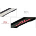 tuon led doorstep plate set for kia soul 2012-17