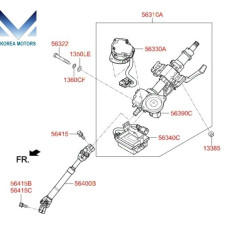 MOBIS COLUMN STEERING SET HYUNDAI TUCSON TL 2015-18