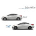 tuix dark gray alloy wheels hyundai elantra 2010-15