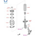 mobis front shock absorbers kia cerato forte k3 2018-20 mobis front shock absorbers kia cerato forte k3 2018-20