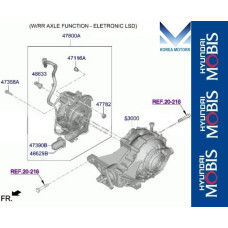 50-501 REAR DIFFERENTIAL HYUNDAI GV70 2021-25