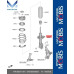 mobis front shock absorber hyundai nexo 2018-24