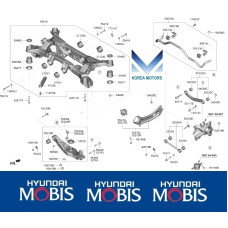 REAR SUSPENSION CONTROL ARM HYUNDAI SANTA FE TM 2018-20
