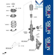MOBIS FRONT SHOCK ABSORBER HYUNDAI SANTA FE TM 2020-23