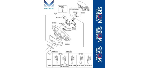 airbag module passenger for hyundai starex 2007-17 airbag module passenger for hyundai starex 2007-17