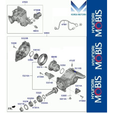 50-501 REAR DIFFERENTIAL HYUNDAI STARIA 2021-25