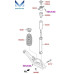 mobis rear shock absorber for hyundai i30 pd 2016-20
