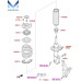 mobis front shock absorber hybrid hyundai ioniq 16-20 mobis front shock absorber hybrid hyundai ioniq 16-20