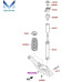 mobis rear shock absorber hybrid hyundai ioniq 2016-20 mobis rear shock absorber hybrid hyundai ioniq 2016-20