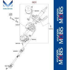 MOBIS COLUMN STEERING KIA MORNING PICANTO 2011-18