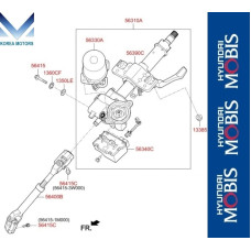 MOBIS COLUMN STEERING KIA MORNING PICANTO 2017-20