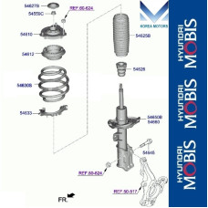 MOBIS FRONT SHOCK ABSORBERS KIA NIRO HEV EV 2022-25Y