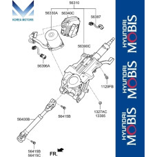 MOBIS COLUMN ASSY-STEERING SET KIA K5 OPTIMA 2010-15