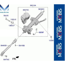 MOBIS COLUMN STEERING SET FOR KIA K5 OPTIMA 2019-23