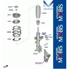 MOBIS FRONT SHOCK ABSORBERS FOR KIA SORENTO MQ4 2023-26