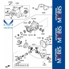 50-501 REAR DIFFERENTIAL KIA SPORTAGE 2015-18