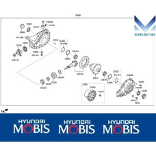 50-501 REAR DIFFERENTIAL KIA STINGER 2017-20
