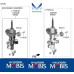 MOBIS FRONT SHOCK ABSORBERS 2WD 4WD KIA STINGER 2020-23