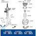 MOBIS FRONT SHOCK ABSORBERS 2WD 4WD KIA STINGER 2020-23