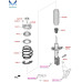 mobis front shock absorbers hyundai kona 2017-20