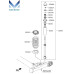 mobis rear shock absorbers kia morning picanto 2015-17