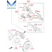 mobis front brake shot kit hyundai santa fe 2012-15