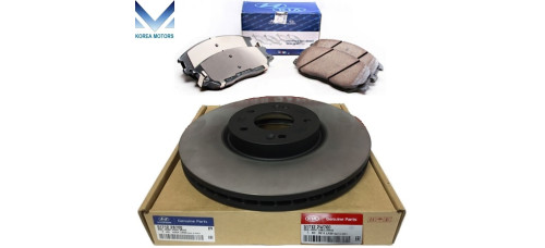 mobis front brake shot kit hyundai santa fe 2012-15